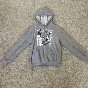 Peanuts Snoopy Zip Up Sweater